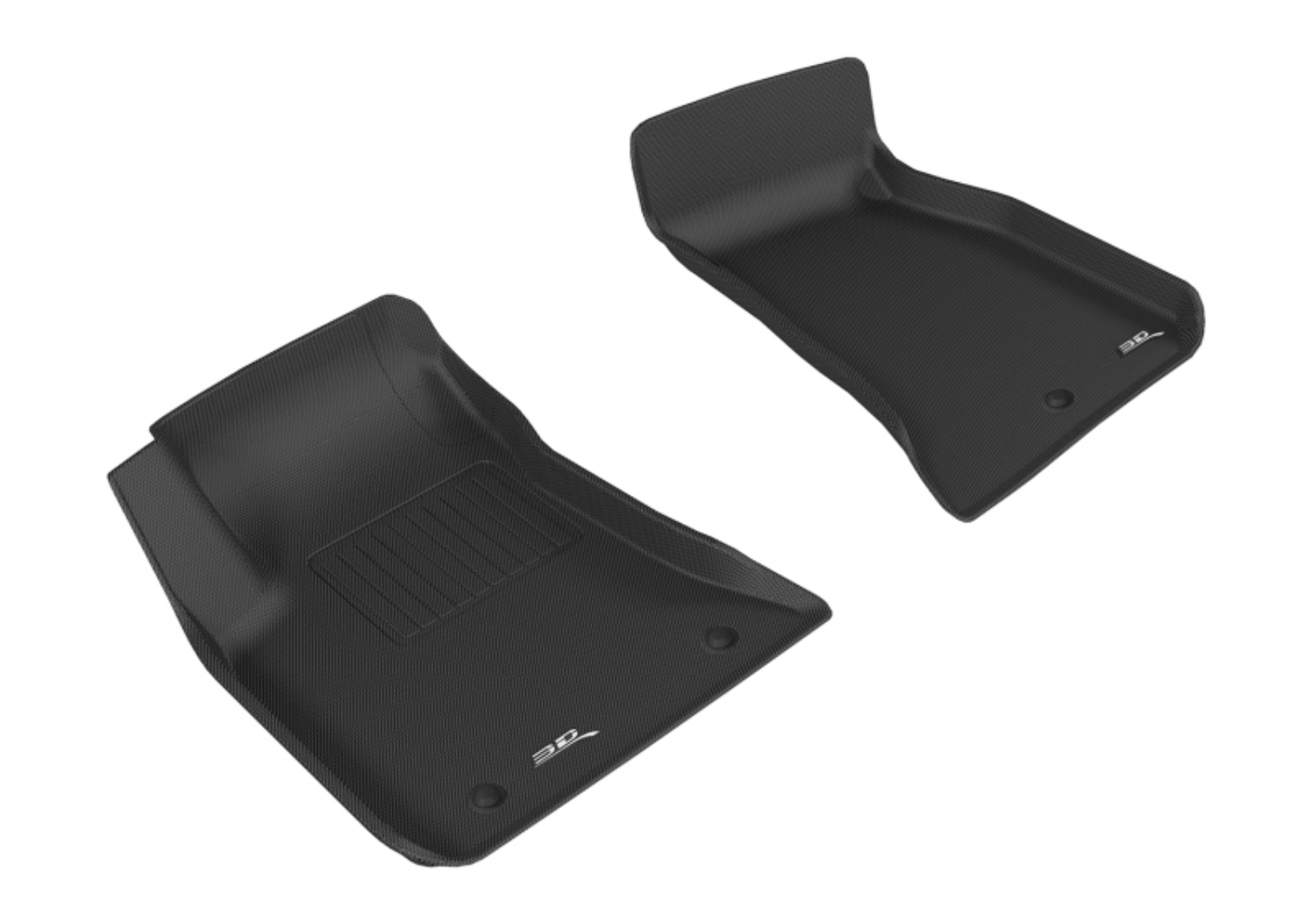 Picture of 3D MAXpider 2011-2014 Dodge Challenger Kagu 1st Row Floormat - Black