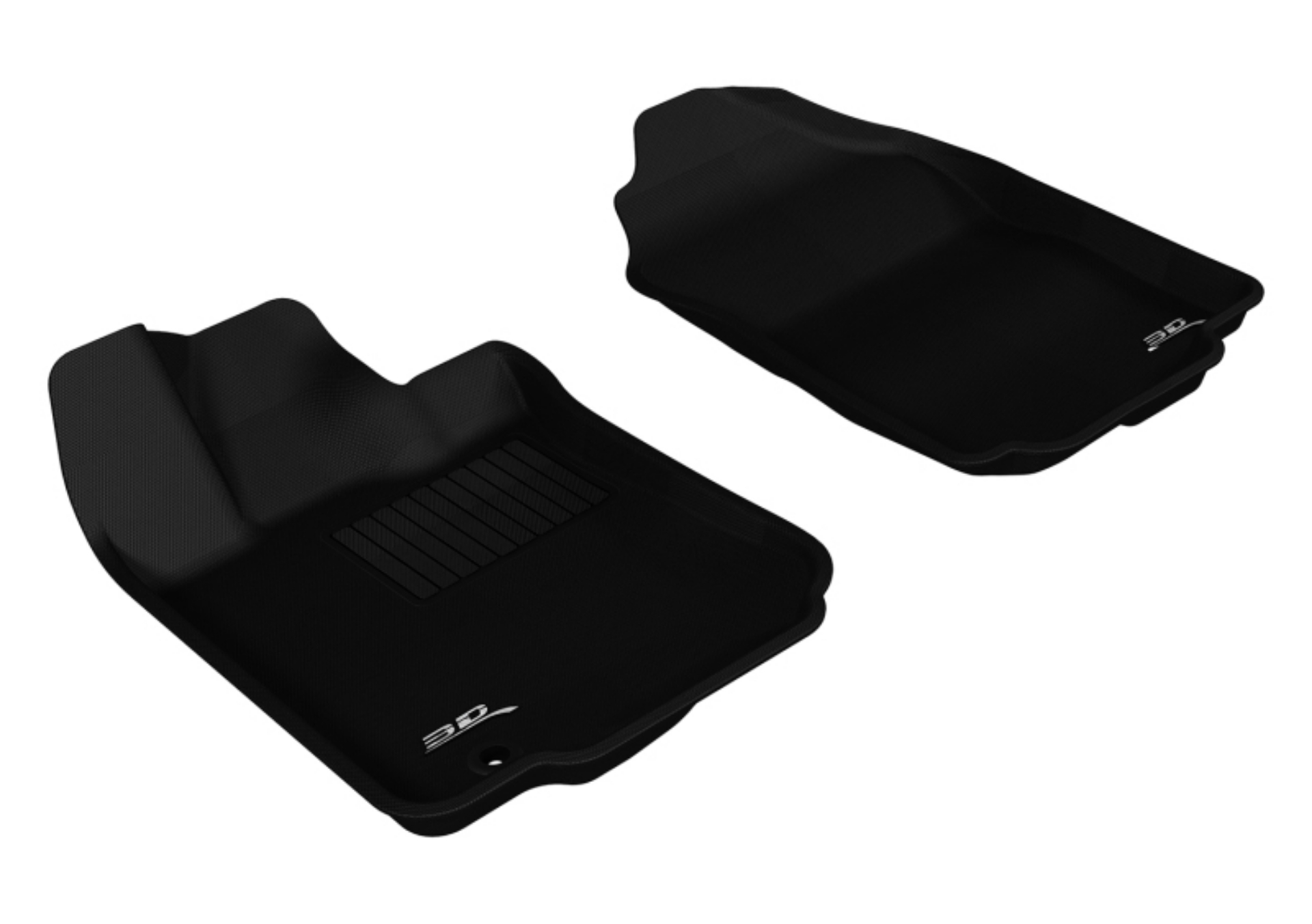 Picture of 3D MAXpider 2006-2012 Ford Fusion Kagu 1st Row Floormat - Black