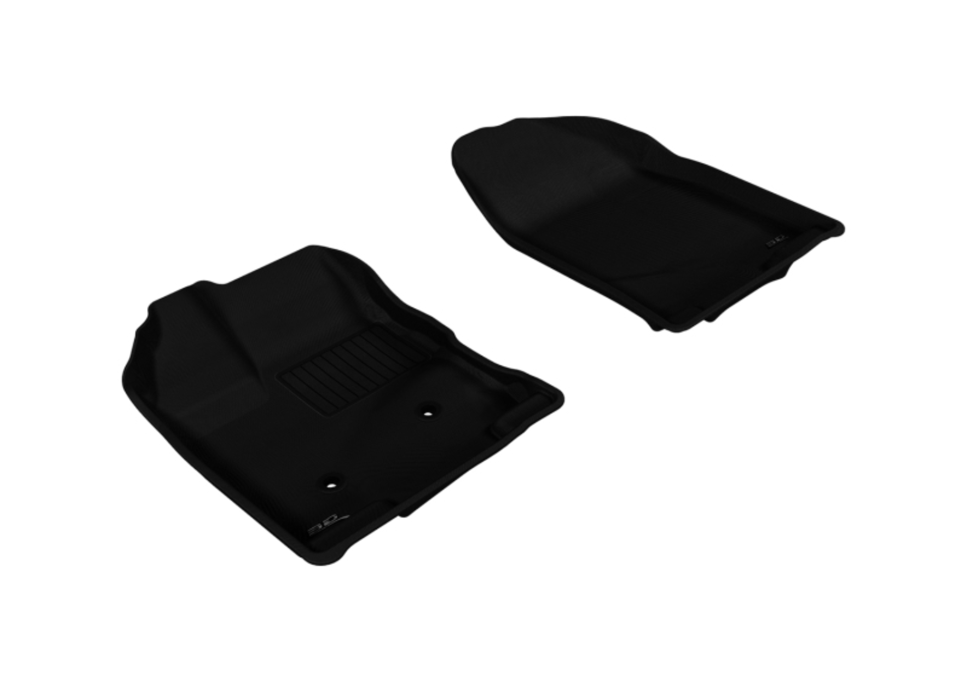 Picture of 3D MAXpider 2007-2014 Ford Edge Kagu 1st Row Floormat - Black