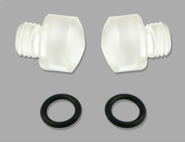 Picture of Moroso Clear-View Sight Plug w-O-Ring - 2 Pack