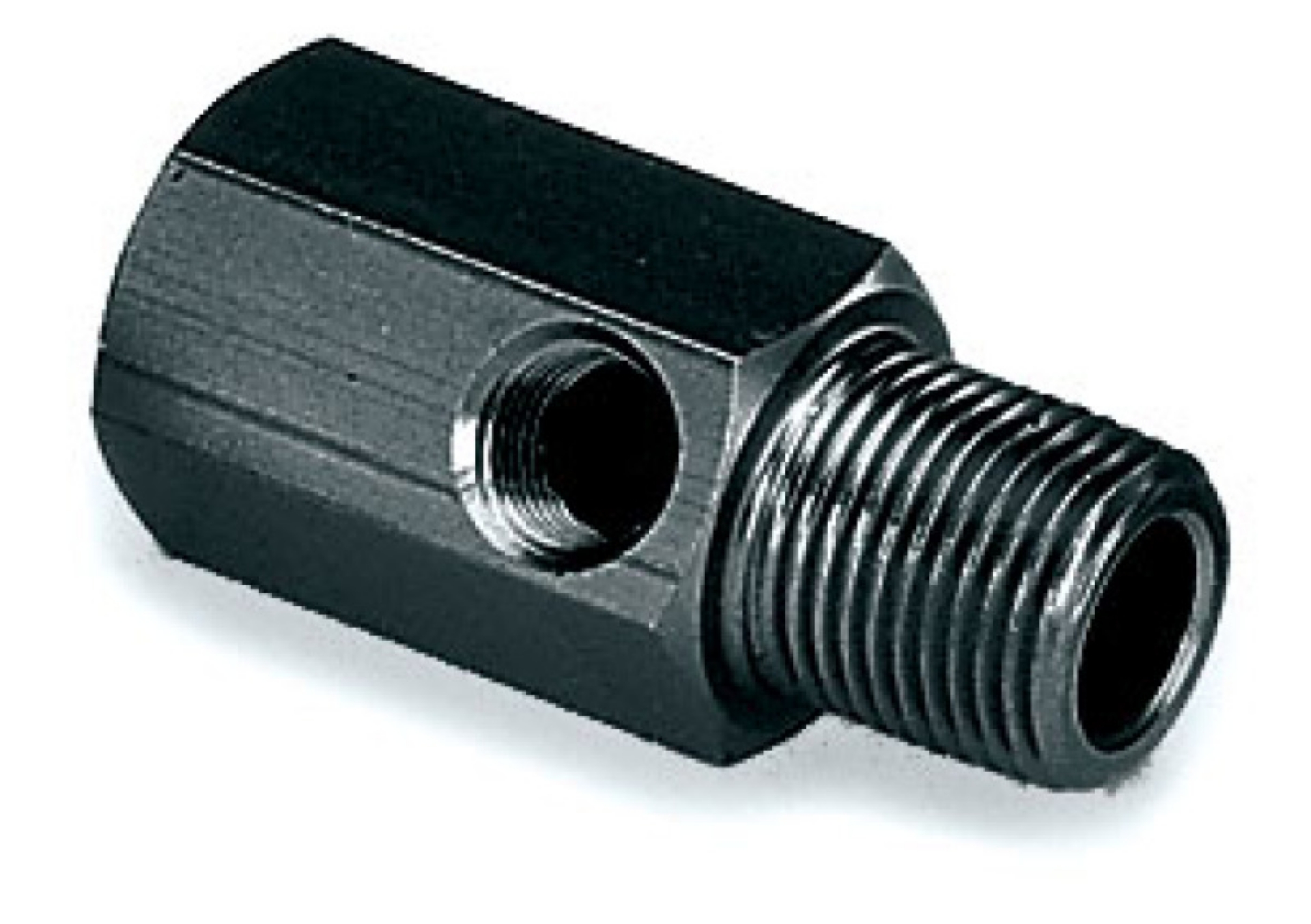 Picture of Moroso Fuel Pressure Gauge Fitting - 3-8in NPT Female to 3-8in NPT Male