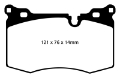 Picture of EBC 09-14 Mini Hardtop 1-6 Turbo J-C Works Yellowstuff Front Brake Pads