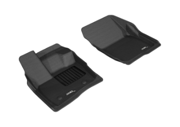 Picture of 3D MAXpider 2017-2020 Ford-Lincoln Fusion-MKZ Kagu 1st Row Floormat - Black