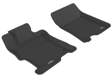 Picture of 3D MAXpider 2008-2012 Honda Accord Kagu 1st Row Floormat - Black