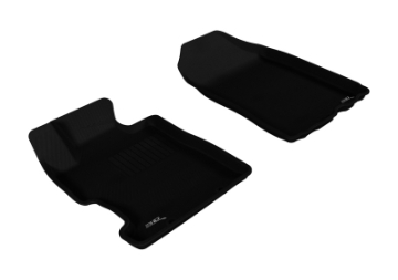 Picture of 3D MAXpider 2006-2011 Honda Civic Kagu 1st Row Floormat - Black