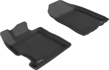 Picture of 3D MAXpider 2006-2011 Honda Civic Kagu 1st Row Floormat - Black