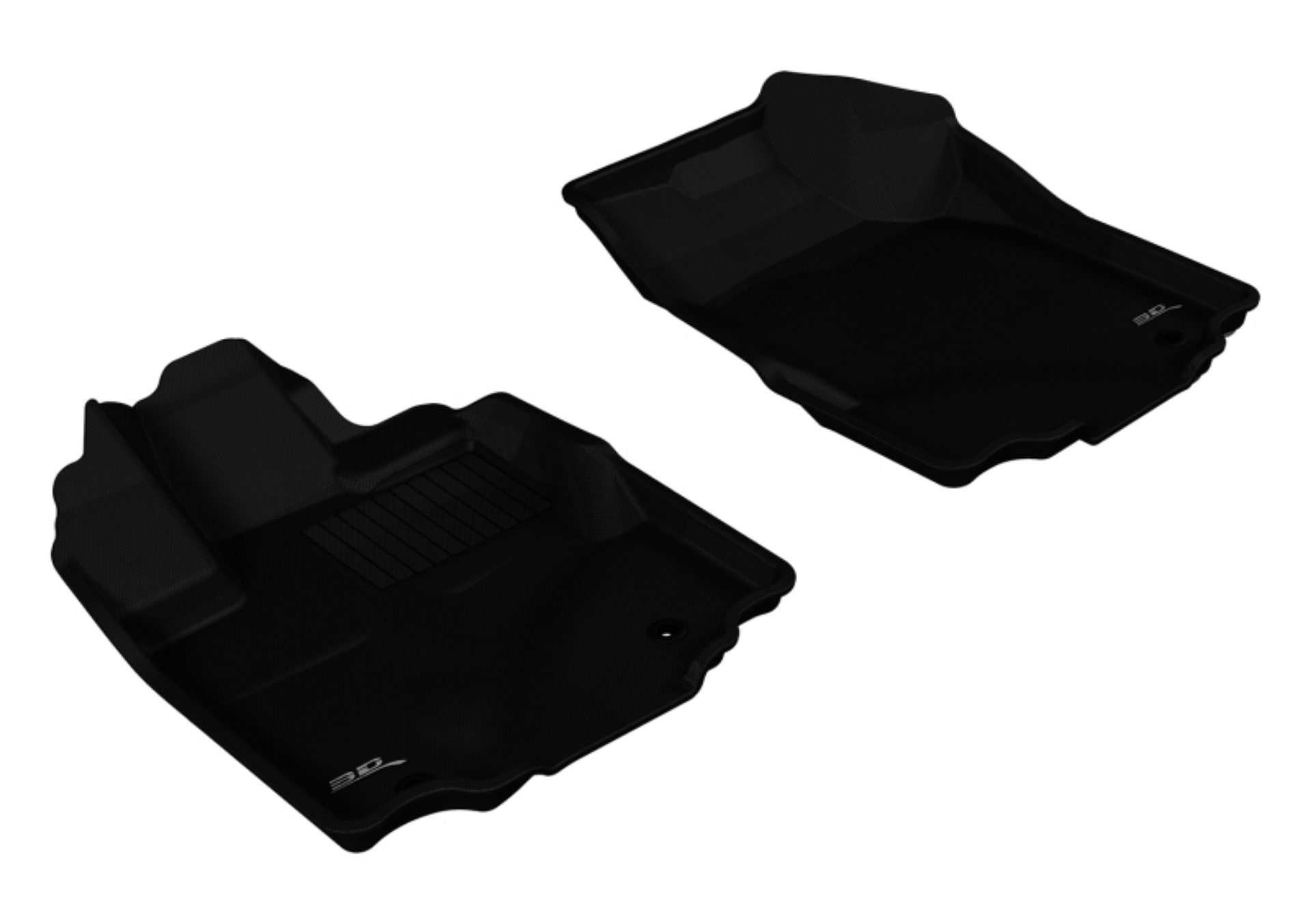 Picture of 3D MAXpider 2006-2014 Honda Ridgeline Kagu 1st Row Floormat - Black