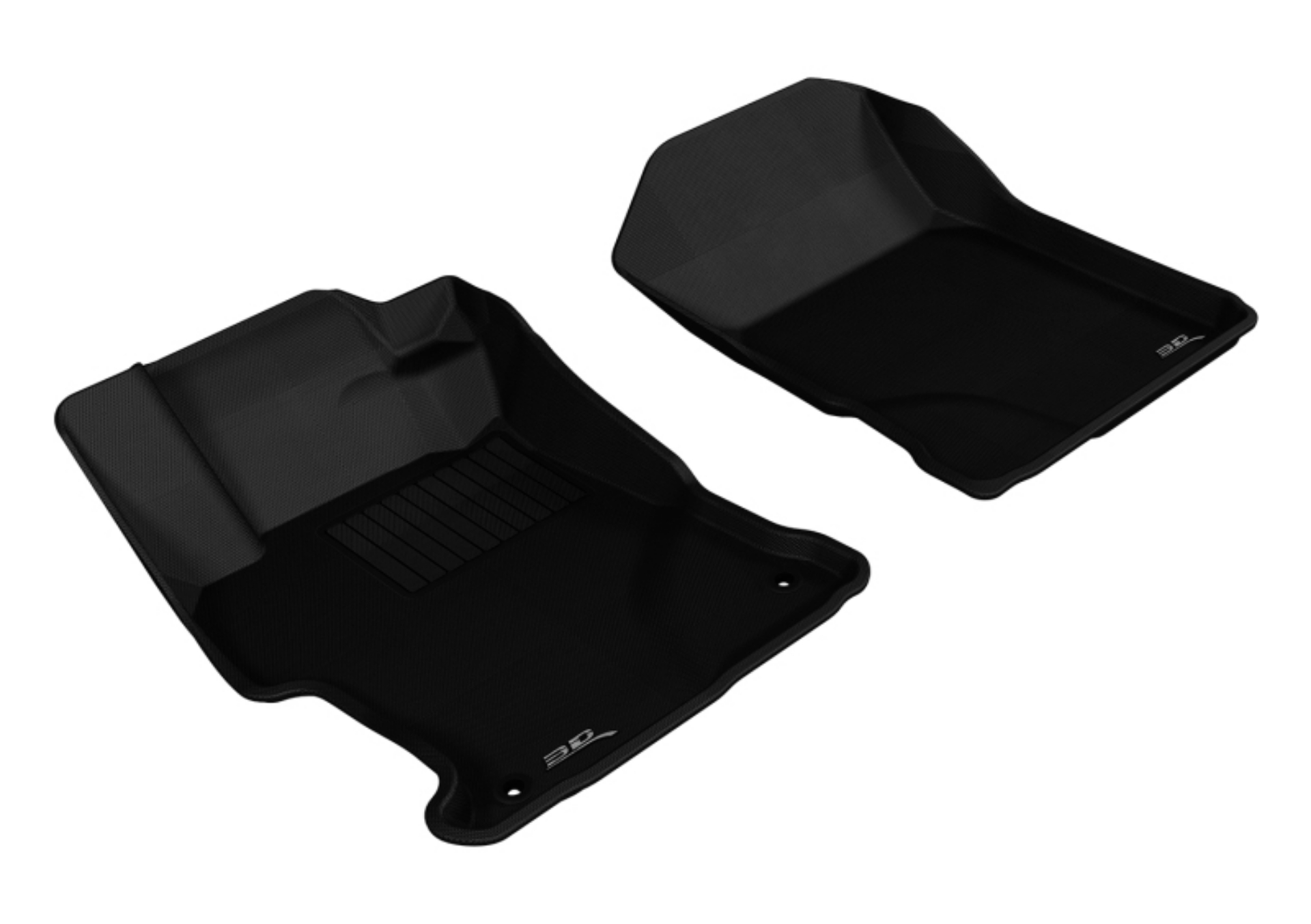Picture of 3D MAXpider 2012-2013 Honda Civic Kagu 1st Row Floormat - Black
