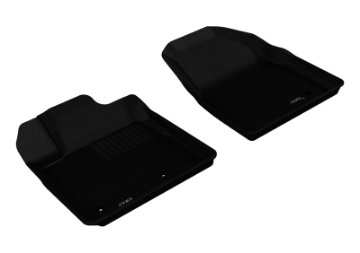 Picture of 3D MAXpider 2009-2015 Honda Pilot Kagu 1st Row Floormat - Black