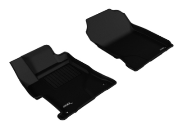 Picture of 3D MAXpider 2014-2015 Honda Civic Sedan Kagu 1st Row Floormat - Black