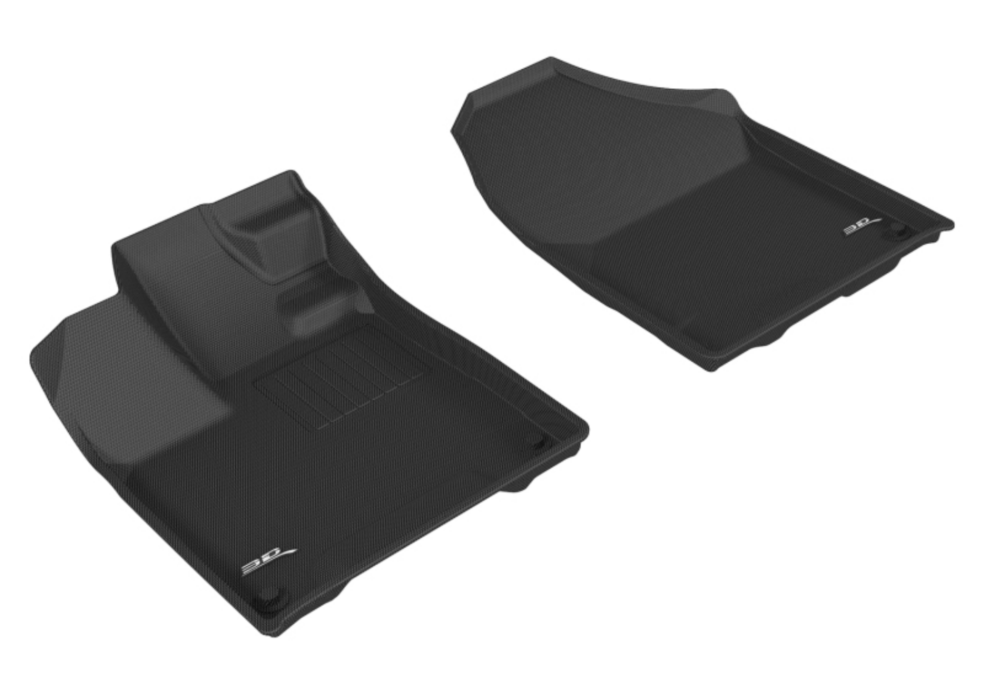 Picture of 3D MAXpider 2016-2020 Honda Pilot-Passport Kagu 1st Row Floormat - Black
