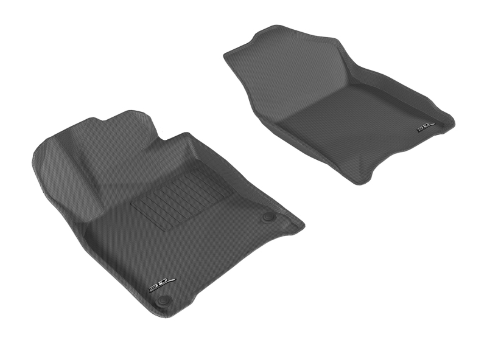 Picture of 3D MAXpider 2016-2020 Honda Civic Kagu 1st Row Floormat - Black
