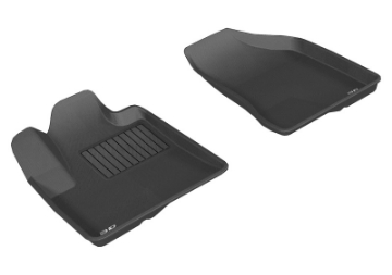 Picture of 3D MAXpider 2007-2009 Hyundai Santa Fe Kagu 1st Row Floormat - Black