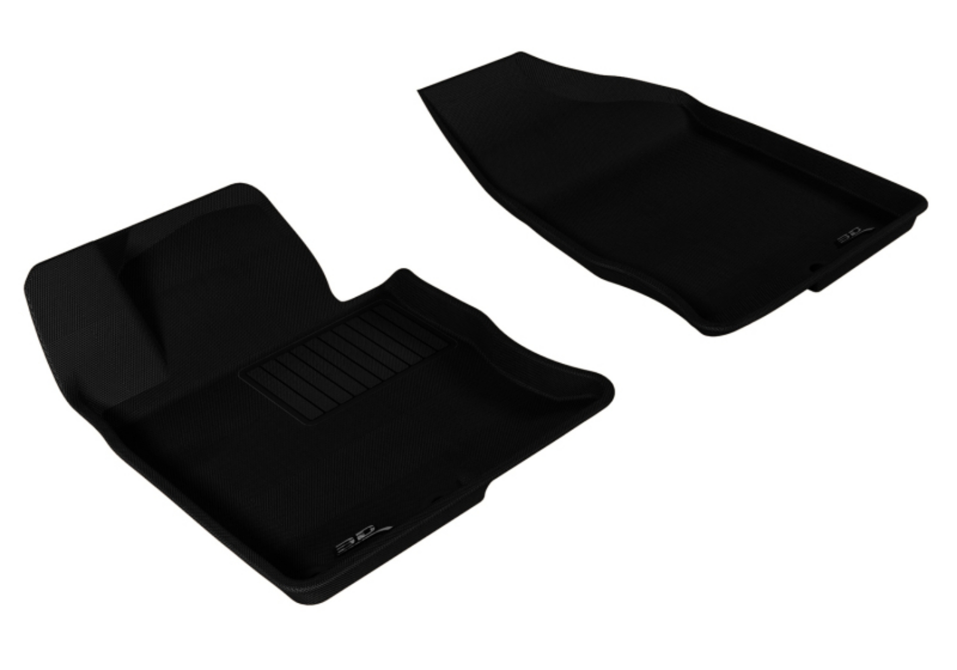 Picture of 3D MAXpider 2012-2017 Hyundai Azera Kagu 1st Row Floormat - Black