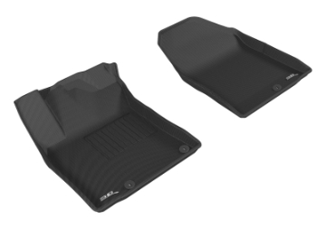 Picture of 3D MAXpider 2017-2019 Hyundai-Kia Ioniq-Niro Kagu 1st Row Floormat - Black