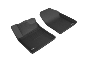 Picture of 3D MAXpider 2018-2020 Hyundai Elantra GT Kagu 1st Row Floormat - Black