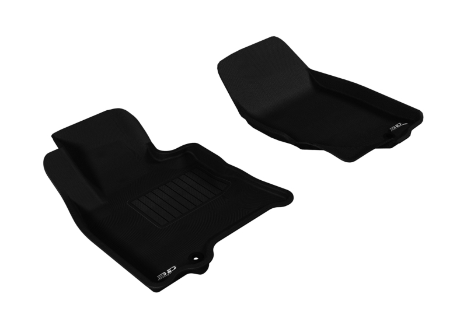 Picture of 3D MAXpider 2009-2017 Infiniti QX70-QX50-FX35-EX35 Kagu 1st Row Floormat - Black