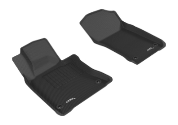 Picture of 3D MAXpider 2017-2019 Infiniti Q60 Kagu 1st Row Floormat - Black