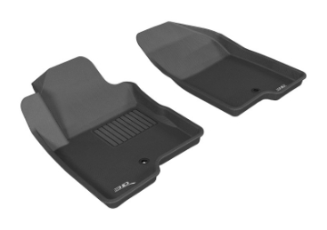 Picture of 3D MAXpider 2007-2017 Jeep Compass-Patriot Kagu 1st Row Floormat - Black