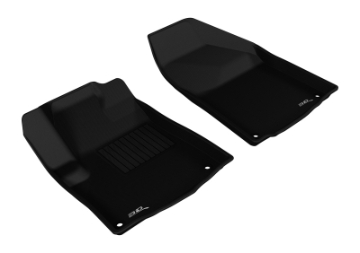 Picture of 3D MAXpider 2014-2015 Jeep Cherokee Kagu 1st Row Floormat - Black