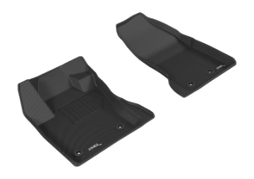 Picture of 3D MAXpider 2015-2020 Jeep Renegade Kagu 1st Row Floormat - Black