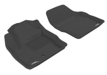 Picture of 3D MAXpider 2007-2014 Land Rover Lr2 Kagu 1st Row Floormat - Black