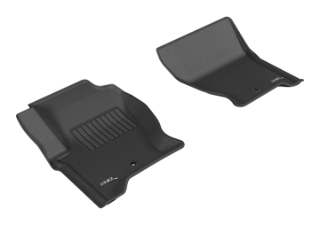 Picture of 3D MAXpider 2008-2016 Land Rover Lr4-Range Rover Sport Kagu 1st Row Floormat - Black