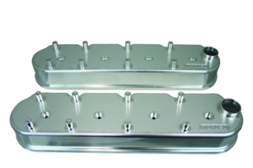 Picture of Moroso GM LS Valve Cover - 2-5in - w-Coil Mounts - COPO Breathers on Each Cover - Billet Alum - Pair