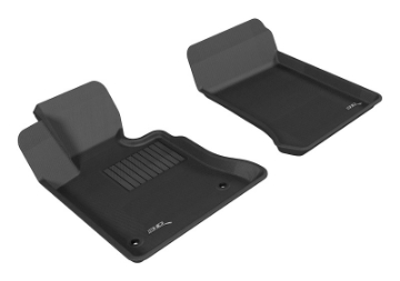 Picture of 3D MAXpider 2009-2012 Mercedes-Benz GLK-Class X204 Kagu 1st Row Floormat - Black