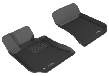 Picture of 3D MAXpider 2010-2013 Mercedes-Benz E-Class W212 Kagu 1st Row Floormat - Black