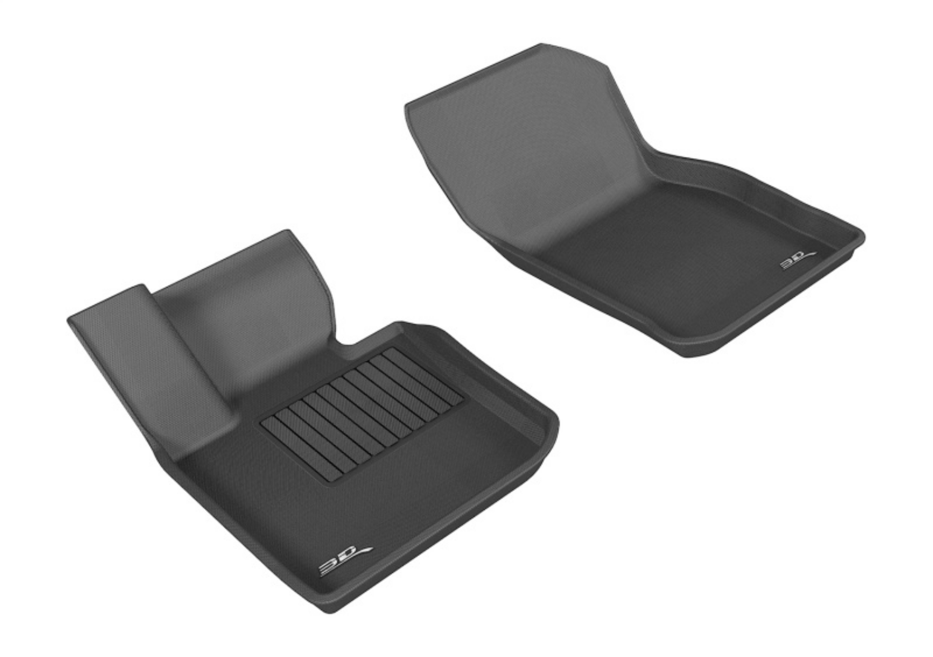 Picture of 3D MAXpider 2014-2019 Mini Hardtop 2-Door-Convertible Kagu 1st Row Floormat - Black