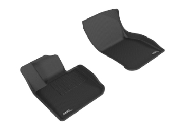Picture of 3D MAXpider 2014-2019 Mini Hardtop 4-Door Kagu 1st Row Floormat - Black