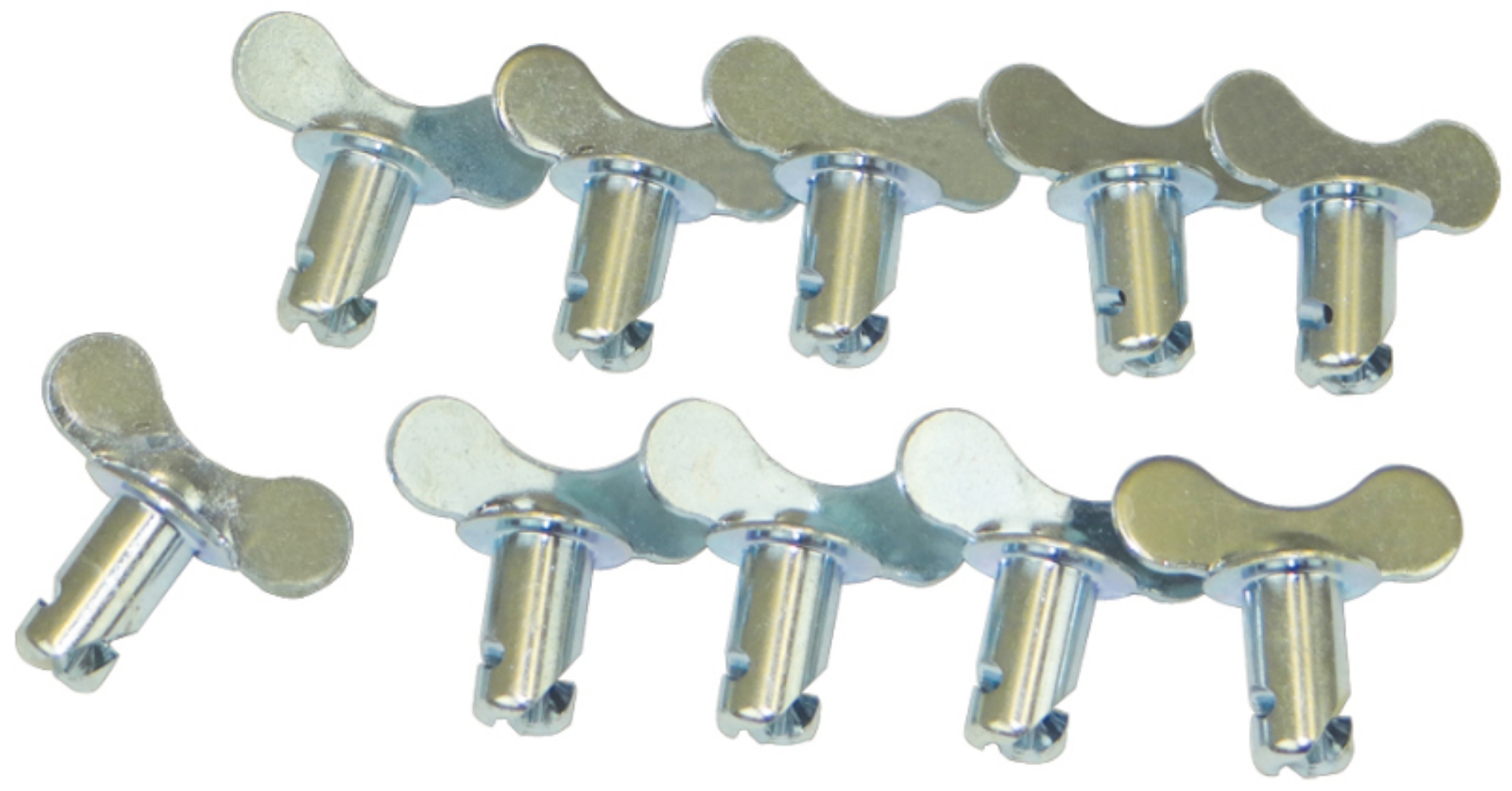Picture of Moroso Quick Fastener - Butterfly Head - 5-16in x -450in - Steel - 10 Pack