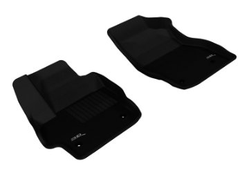 Picture of 3D MAXpider 2010-2013 Mazda Mazda3 Kagu 1st Row Floormat - Black