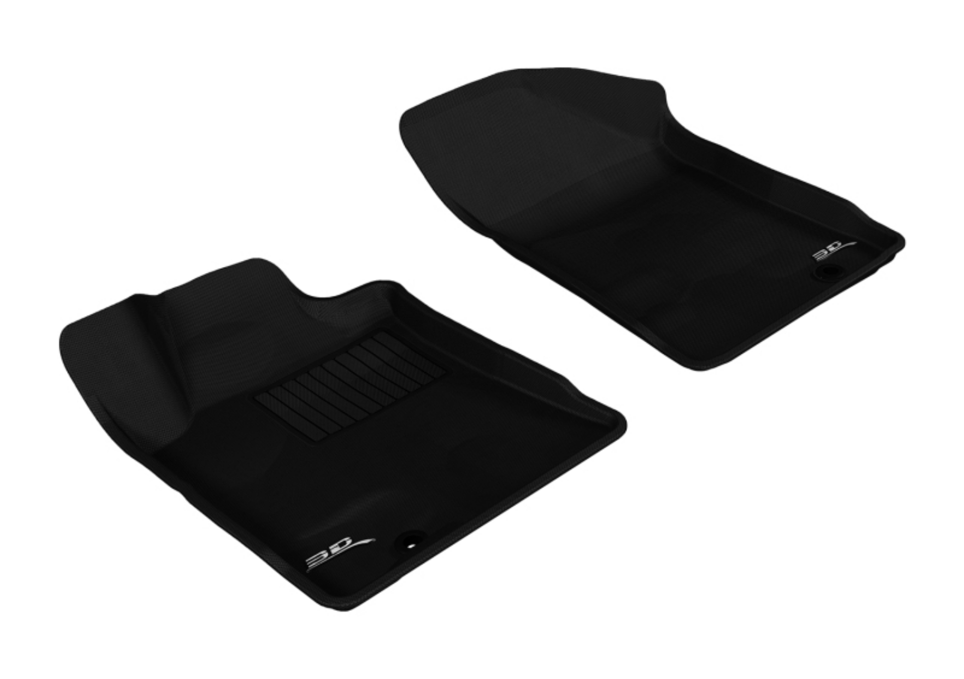 Picture of 3D MAXpider 2009-2014 Nissan Maxima Kagu 1st Row Floormat - Black