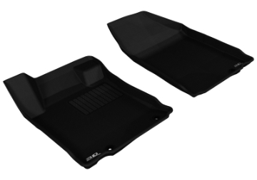 Picture of 3D MAXpider 2013-2013 Nissan Altima Sedan Kagu 1st Row Floormat - Black