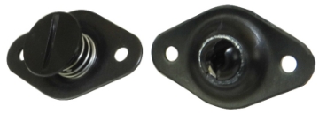 Picture of Moroso Quick Fastener - Self Ejecting - 5-16in x -400in - Aluminum - Black - 10 Pack
