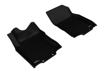 Picture of 3D MAXpider 2014-2020 Nissan Rogue-Rogue Sport Kagu 1st Row Floormat - Black