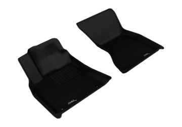 Picture of 3D MAXpider 2014-2019 Porsche Macan Kagu 1st Row Floormat - Black