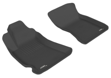 Picture of 3D MAXpider 2009-2013 Subaru Forester Kagu 1st Row Floormat - Black