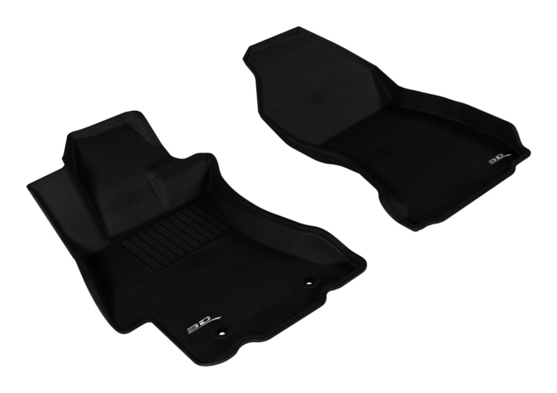 Picture of 3D MAXpider 2012-2019 Subaru Impreza-XV Crosstrek-WRX-Sti Kagu 1st Row Floormat - Black