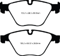 Picture of EBC 10+ BMW 535i 3-0 Turbo F10 Greenstuff Front Brake Pads
