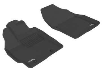 Picture of 3D MAXpider 2010-2011 Toyota Prius Kagu 1st Row Floormat - Black
