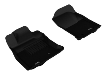 Picture of 3D MAXpider 2010-2012 Toyota 4Runner Kagu 1st Row Floormat - Black