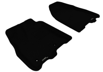 Picture of 3D MAXpider 2011-2012 Toyota Sienna Kagu 1st Row Floormat - Black