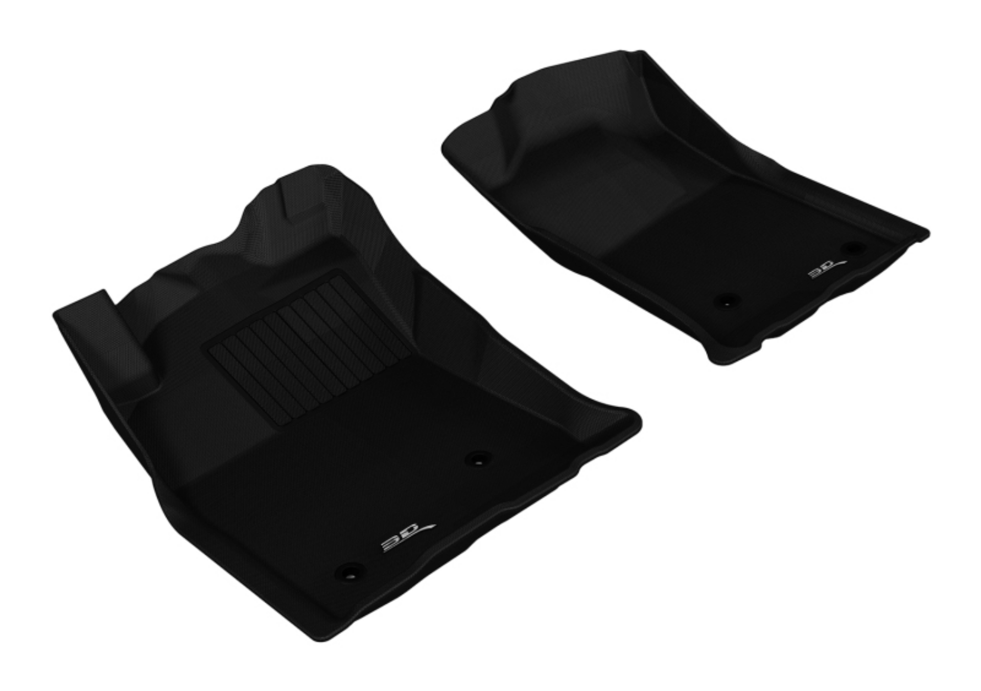 Picture of 3D MAXpider 2005-2011 Toyota Tacoma Reg-ACS-DBL Cab Kagu 1st Row Floormat - Black