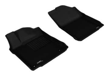 Picture of 3D MAXpider 2013-2018 Toyota Avalon Kagu 1st Row Floormat - Black