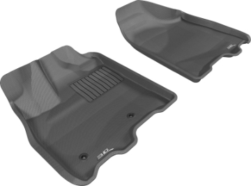 Picture of 3D MAXpider 2013-2020 Toyota Sienna Kagu 1st Row Floormat - Black