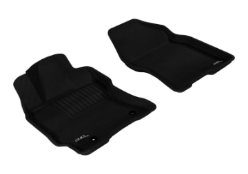 Picture of 3D MAXpider 2004-2009 Toyota Prius Kagu 1st Row Floormat - Black