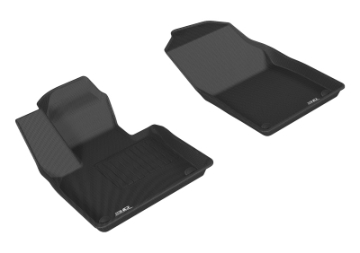 Picture of 3D MAXpider 2015-2019 Volvo XC90 Kagu 1st Row Floormat - Black